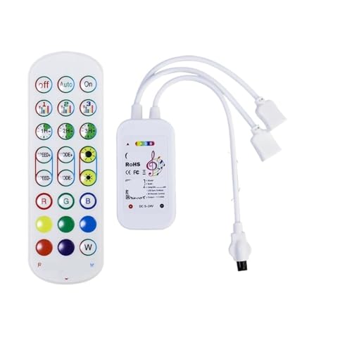 Controlador de atenuación RGB para crear ambientes en el salón con tiras LED