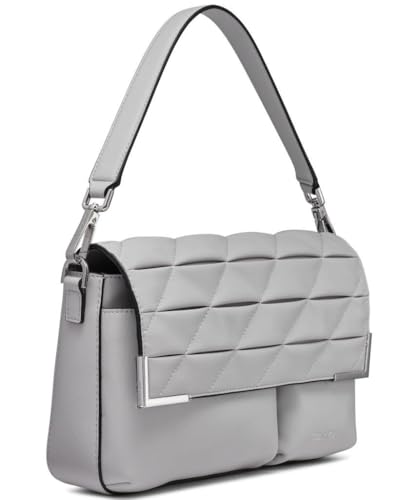 Image of Calvin Klein Women's Mica Organizational Flap Demi Shoulder Bag & Crossbody