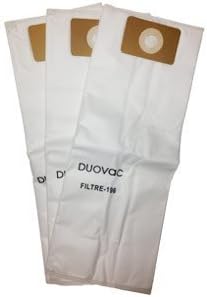 Duovac Filtre 196 Hepa Cloth Central Vacuum Bags