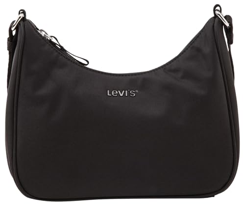 Levi's Damen Ce sac est Peut-être Votre prochain Accessoire préféré. Doux et décontracté, il se Porte croisé ou sur l’épaule. Shoulder Bag, Regular Black