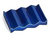 perfektes Geschenk OBAstudios Seifenschale Keramik Rocky M. (Blau)