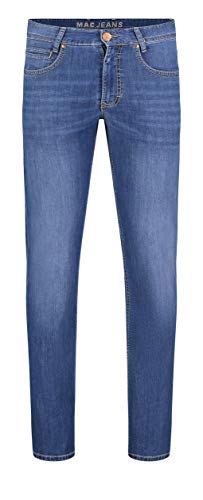 MAC Jeans Herren Arne Straight Jeans, per Pack Blau (Midblue Authentic Used...