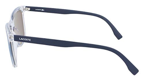 Lacoste L882S-414 Lunettes de Soleil, Crystal/Navy, Taille Unique Homme - Image 5