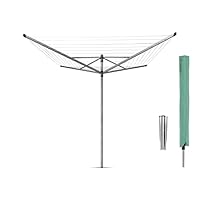 Algopix Similar Product 16 - Brabantia LiftOMatic Outdoor 4 Arm