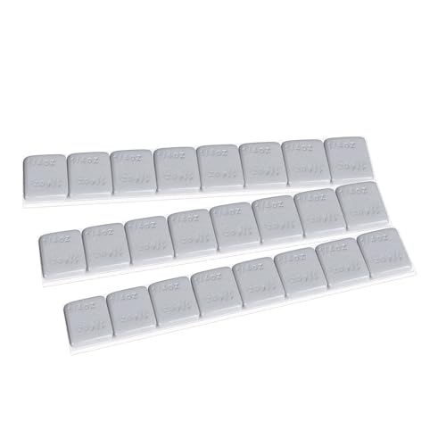 YIZBAB Wheel Weights 1/4oz 0.25oz 60oz/Box Grey Adhesive Stick on
