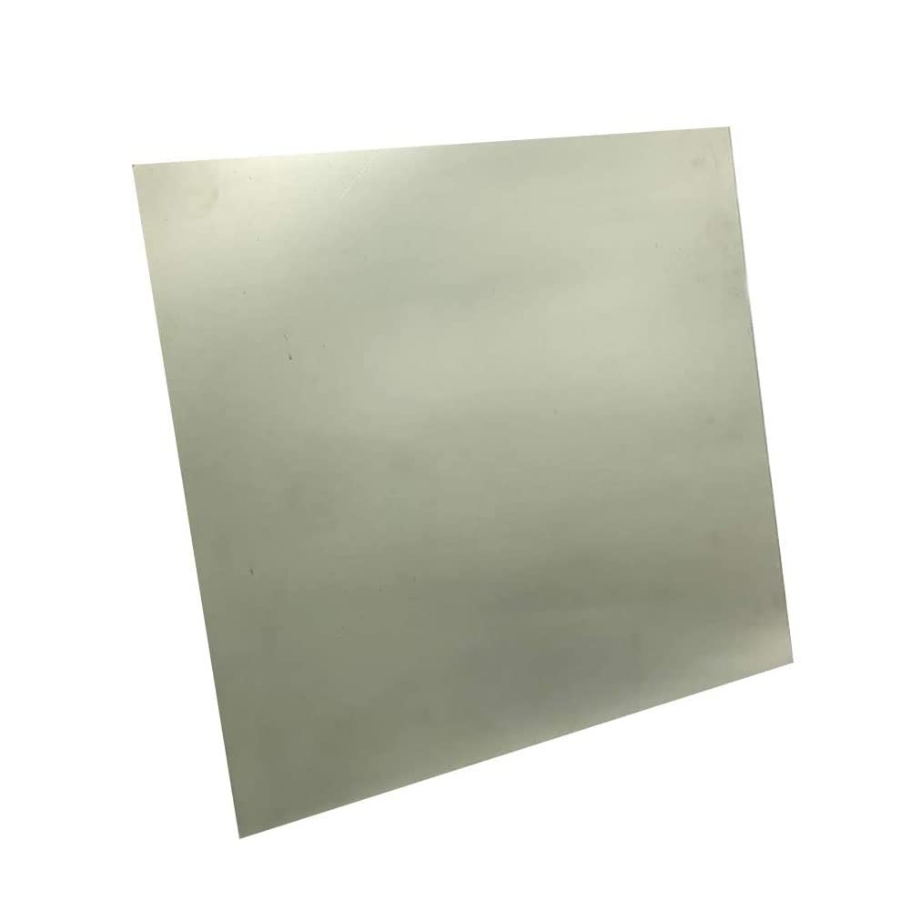 (1 Piece) White Nickel-Copper Plate, Used for Industrial Molds,Electrical Appliances, 0.8mmx200mmx200mm