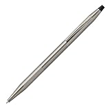 Cross Classic Century Refillable Ballpoint Pen Presented in a Luxury Gift Box - Medium Point, Black Ink, Titanium Gray Micro-knurl