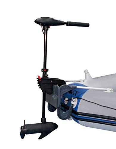 Image of Intex 12V Transom Mount Boat Trolling Motor & Mounting Kit 68631E + 68624E