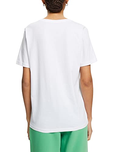 ESPRIT 992eo1k310 T-Shirt, 100/Bianco, S Donna