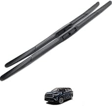 AWB® Hybrid Wiper Blades Compatible with Toyota Innova hycross(Pack of 2)