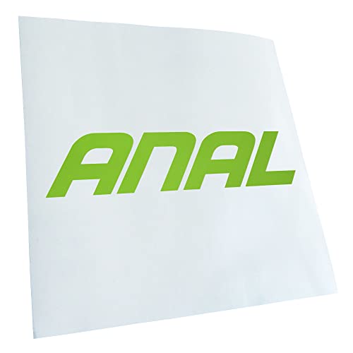 Kiwistar - Adhesivo para coche - Anal - Culo - Adhesivo trasero para coche, ordenador portátil, bicicleta, camión, motocicleta, multicolor JDM Decal Racing