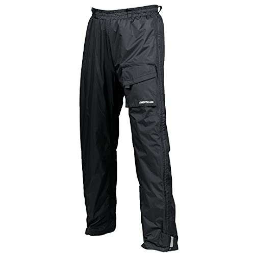BERING Pantalon moto alon CHICAGO, Noir, Taille M