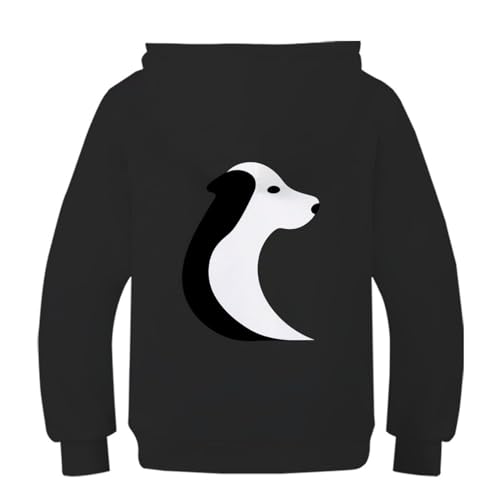Sweat à capuche loup imprimé 3D sweatshirt unisexe