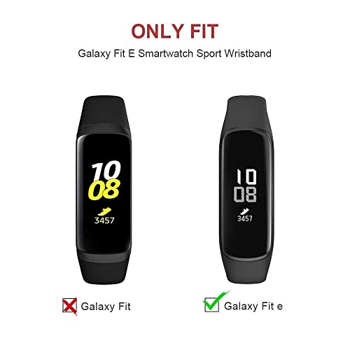 Image of Band Strap Belt with Buckle for Samsung Galaxy Fit E R375 Smart Band (Purple) (Note: Not Compatible to Any Other Models Except Samsung Fit E R375 Band) (Purple)