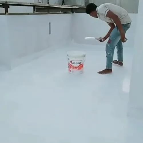 Image of Paint Powder Cool Coating Compound for Wall and Roof, 2.25 kg, 240 sq ft Coverage, Summer White