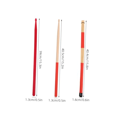 Set de Baquetas con Cepillos y Bolsa para Percusión miniatura 2