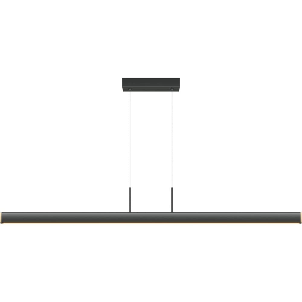 QTHWB Diewnica LED liniowa wisząca Kuchnia Wyspa Minimalistyczna jadalnia Metal drewniana wystrój zawieszony żyrandol Nowoczesny długi pasek oświetlenia wewnętrzne Regulowane żyrandole