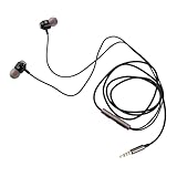 Garneck Magnetische In Ear Kopfhörer mit Mikrofon 35 MM Klinkenstecker Geräuschabschirmend mit Lautstärkeregelung Kompatibel für Smartphone Tablet und Laptop
