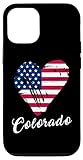 Photo Gallery custodia per iphone 12/12 pro love heart colorado - bandiera degli stati uniti Photo Gallery custodia per iphone 12/12 pro love heart colorado - bandiera degli stati uniti