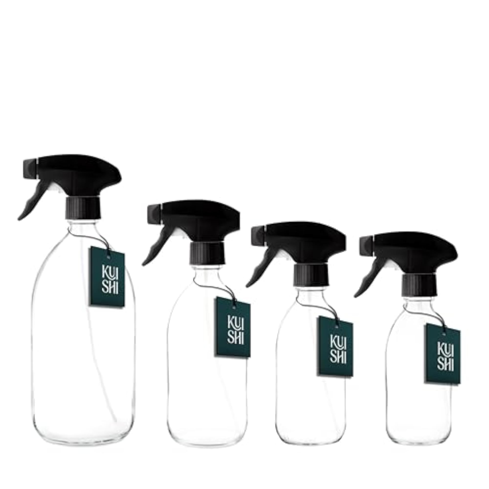 Clear Glass Trigger Spray Bottle (250ml)