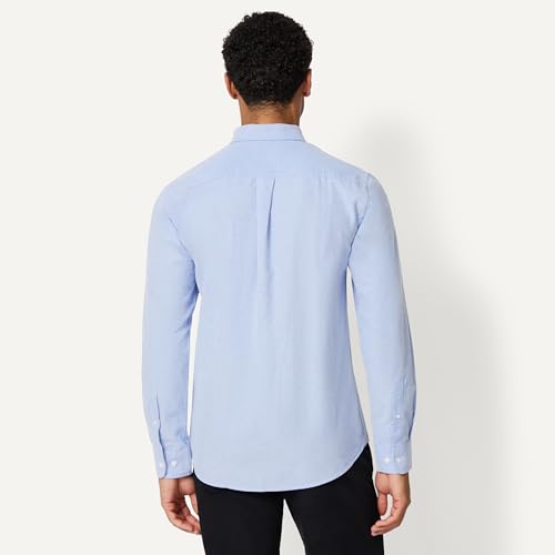 Image of Amazon Essentials Men's Long-Sleeve Pocket Oxford Shirt