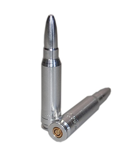 Flachberg Pufferpatrone Pufferpatronen ALU 308 2 Stück Win. (Silber) Cartucho de búfer, Unisex Adulto, Plata