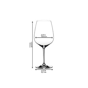 Riedel extreme cabernet wine glasses set of 4 clear  urban country home decor