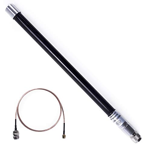 Oukeione LoRa Antenna 3dBi Gain Gateway Outdoor Omnidirectional LoRaWan Glass Fiber Antenna with SMA Connector Cable Ultra Distance Transmission 900~930 MHz