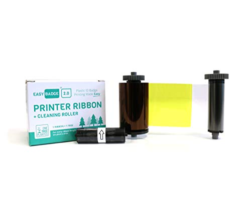 EasyBadge 2.0 653074 Printer Ribbon with UV - YMCFKO - 200 Prints