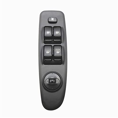 Interrupteur de commande fenêtre principal finition noire soignée pour Elantra