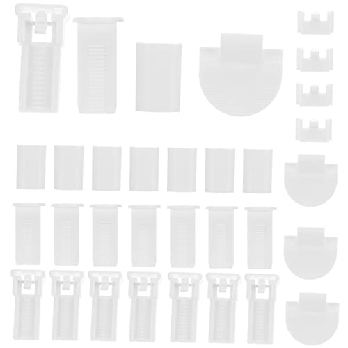 Cabilock 32-Piece Pleated Blind Accessories Kit Blinds Replacement Parts Blind Slat Repair Kit for Windows Blind Fixers