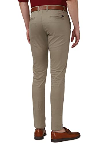 Image of Van Heusen Men's Mid Rise Tapered Fit Business Casual Trouser