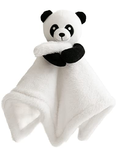 Image of MCMUSHY 12 inch Panda Baby Security Blanket snuggler for Baby Shower Newborn Child Comforter