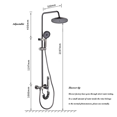 Pomme de douche double avec flexible extra long pour résoudre le manque de pression - 7