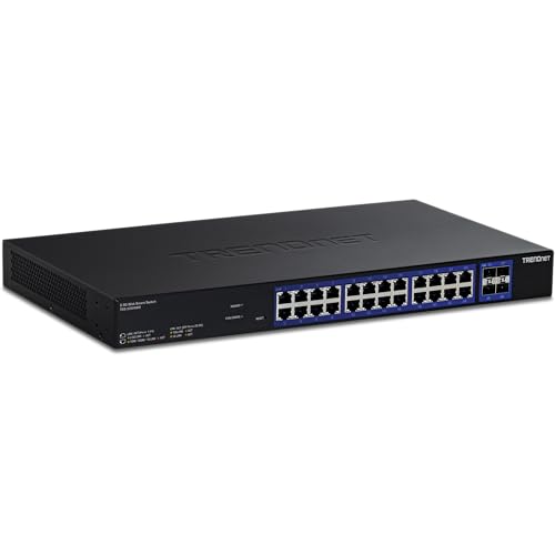 Commutateur Web TRENDnet TEG-3284WS avec 24 ports 2.5G et 4 SFP+ 10G