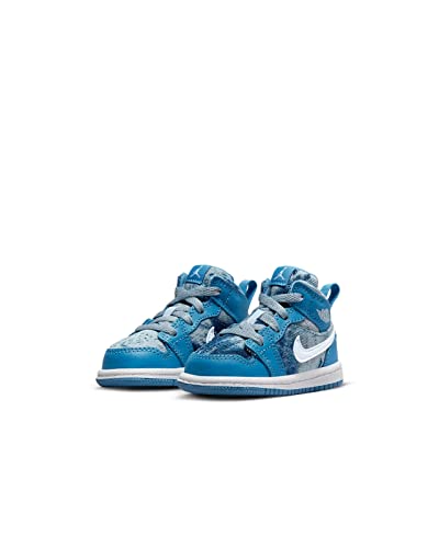 Toddler's Jordan 1 Mid Dutch Blue/White (DM8950 400) - 53