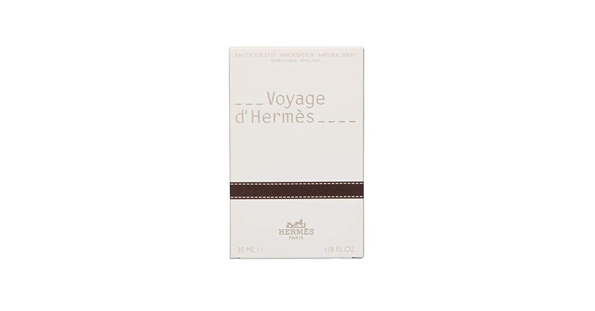 HERMÈS Voyage d'Hermès 35mL HERMES VOYAGE D'HERMES EAU DE TOILETTE NATURAL SPRAY 35 ML