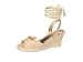 Lilly Pulitzer Womens Paley Espadrille Wedge Natural 7 M