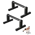 Push Up Bars | Heavey Duty Parallettes Dip Bar with Non-slip Grips for Calisthenics Planche L Sit Handstand Fitness Floor Workout, Pushup Station Handles Stand for Gym Strength Training
