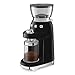 SMEG CGF03 Burr Coffee Grinder, Electric Conical Burr Grinder with 15 Grind Settings, 8 Presets, 240g Bean Hopper, Espresso, Moka & Drip Coffee Grinder, 50’s Retro Style (Black)
