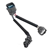 FainWan DISTRIBUTOR JUMPER HARNESS OBD2 TO OBD1 10 PIN Compatible with CIVIC 1996-1998 (99-00 civic...