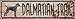 Dalmatian Trail Novelty Mini Metal Street Sign MK-053