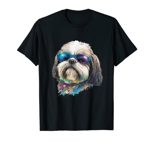 Shih Tzu Mamá Shih Tzu Amante de perros Camiseta