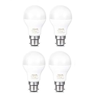 Philips Ace Saver 10.5W B22 LED Bulb,Cool Day Light,Pack of 4