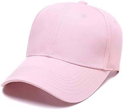 SSTREE Unisex Cotto Baseball Cap Snapback for Men and Women 100% Cotton 6 Panel Adjustable Sport Casual Sun Visor Hat