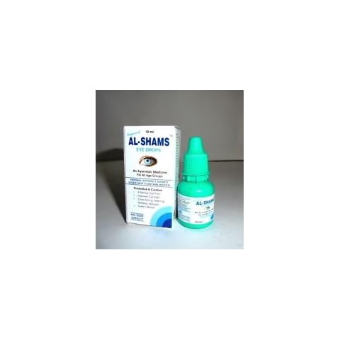 Artcollectibles India 3 X 10 Ml 'al -shams' Eye Drops 100 %herbal Ayurvedic Eye Tonic Improves Sight-strengthens Eye Muscles Cover