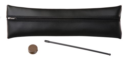 Classic Cantabile F200B Altflöte Barock (3-teilige Konstruktion, schöne Verarbeitung, ideal für Schüler oder Einsteiger, inklusive Etui, Kork-Fett und Wischerstab) braun