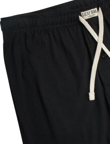 Lucky Brand Mens Pajama Pants – 2 Pack Micro Suede Knit Bottom Joggers for Men with Side Pocket - Mens Lounge Pants (S-XL)3