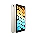 Apple iPad mini (6th Generation): A15 Bionic, 8.3-inch Liquid Retina Display, 64GB, Wi-Fi 6, 12MP front/12MP Back Camera, Touch ID, All-Day Battery Life – Starlight