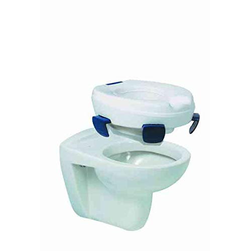 Podwyższenie siedziska WC tytan owalne 12 cm bez pokrywy